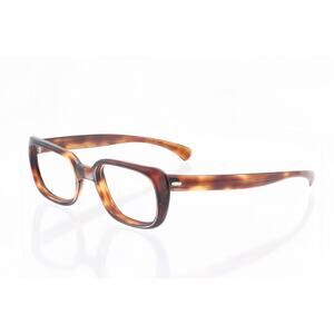 Bausch & Lomb 6 Tortoise Shell Vintage 51-21mm Eyeglasses FRAMES ONLY -GOOD-READ